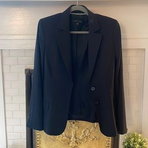 Anne Klein Black Pinstripe Suit Jacket Blazer Woman’s (size 8)